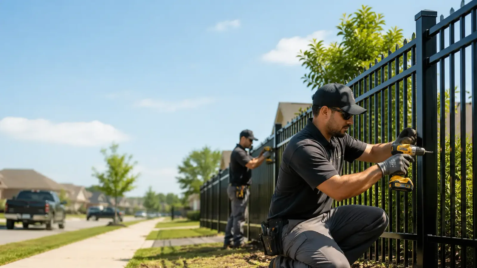 Metal Fence Installation in Geneva, MN